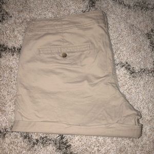 AE khaki shorties